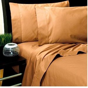 Eloquence Percale 400 thread Ct King size sheets NIB